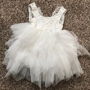 Little girls lace dress